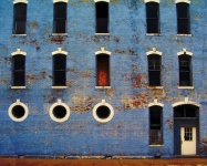 Edifício azul