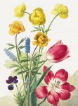 Flower spring vintage art