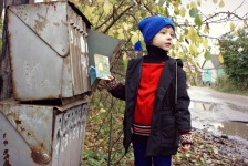 Boy And Mailbox
