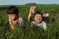 Boys In The Grass