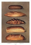 Brot Vintage Kunst alt