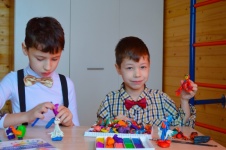 Children Sculpt From Plasticine