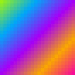Motif de fond de cubes colorés