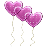 Balónky ve tvaru srdce