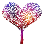 Heart Shaped Galaxy Tree