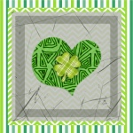 St. Patrick&039;s Day Heart