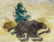 Abstract Grizzly Bear