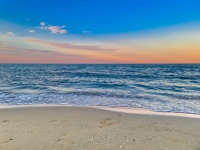 Morgen Strand Hintergrund