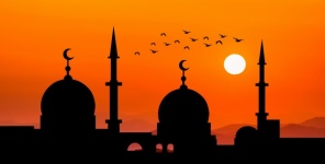 Silhouette de la mosquée