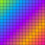 Patrón de fondo cubos de colores