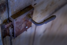 Old door handle