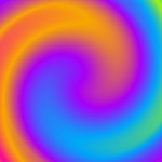 Rainbow background gradient