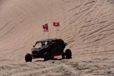 Sand Dune Buggy On Dunes