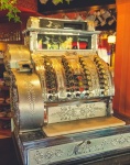Vintage pénztárgép