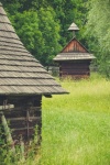 Vintage dřevěná kaple