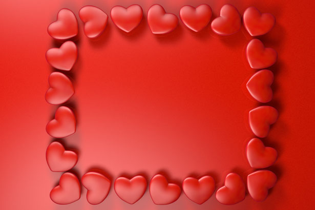 Frame From Hearts Free Stock Photo - Public Domain Pictures