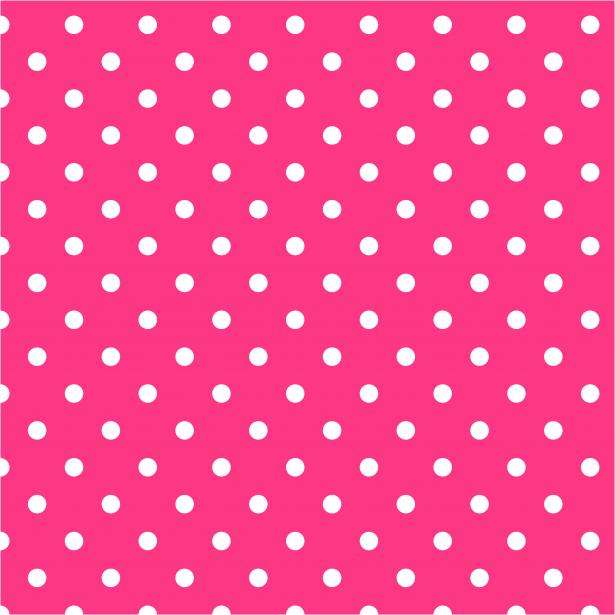 Hot Pink Polka Dot Background Free Stock Photo - Public Domain