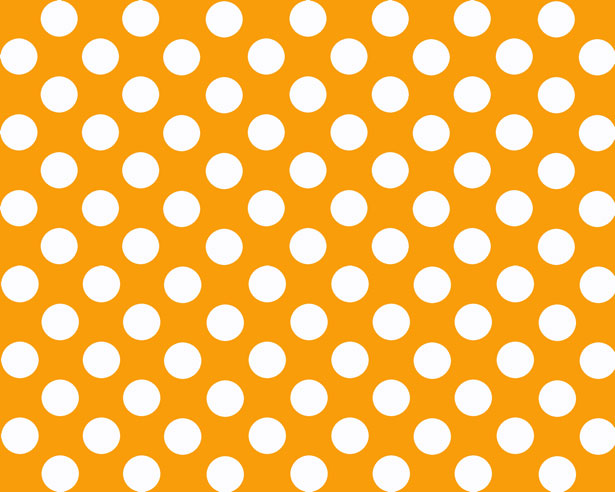 オレンジポルカドットの背景 無料画像 Public Domain Pictures