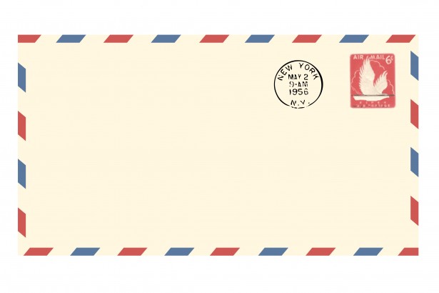 Vintage Airmail Envelope Free Stock Photo - Public Domain Pictures