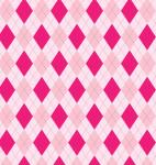 Argyle Pattern Pink Shades