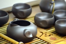 Juego de té de Asia