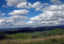 オーストラリアの田舎の風景