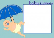 O chuveiro do bebé