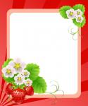 Background With Strawberries