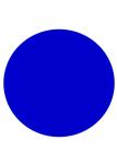 Grundläggande blå cirkeln