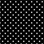 Black Polka Dot Background