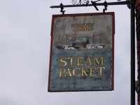 British Pub Signs The Steam Packet