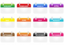 Kalender Icons Clipart