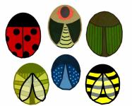 Circle Insects Clip Art