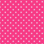 Hot Pink Background Polka Dot