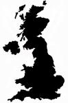 Mapa Anglii