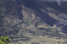 Mayon Volcano land texture