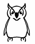 Owl outline
