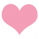 Pink szív