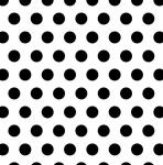 Black Dots Polka