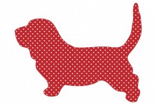 Red Polka Dots Dog