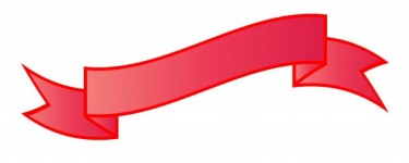 Red Ribbon, Banner Clipart