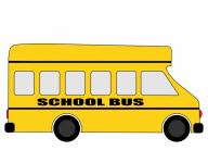 Školní autobus Klipart