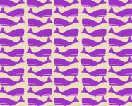 Mici balene violet