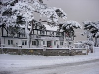 Zăpadă în Thorpeness