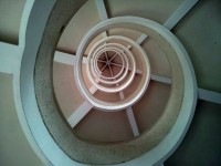 Spiral Staircase Looking Upward