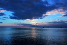 Pôr do sol na baía de Manila 7