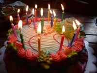 甜蜜的16岁生日蛋糕