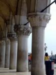 Veneza piazza san colunas mas