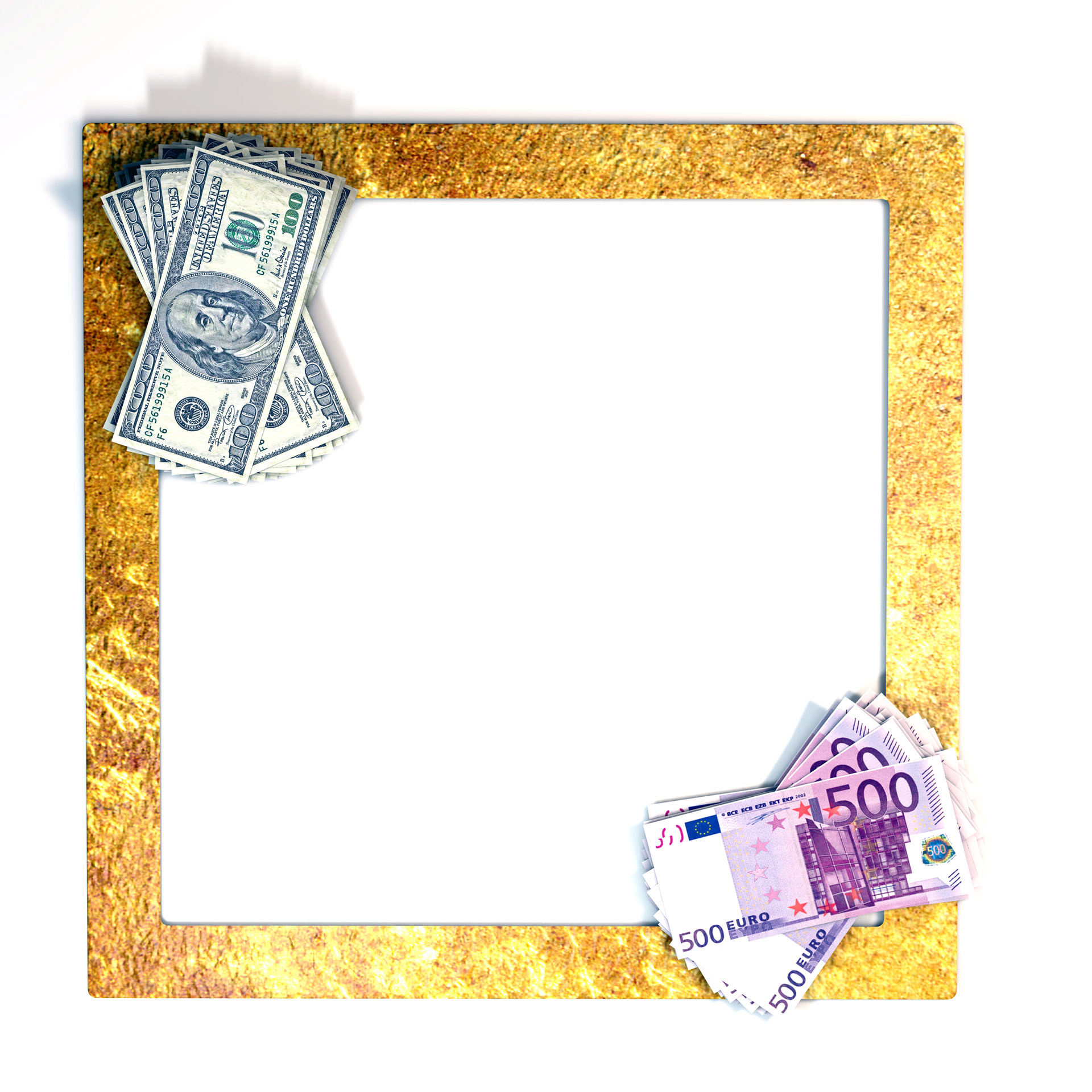 Frame With Money
