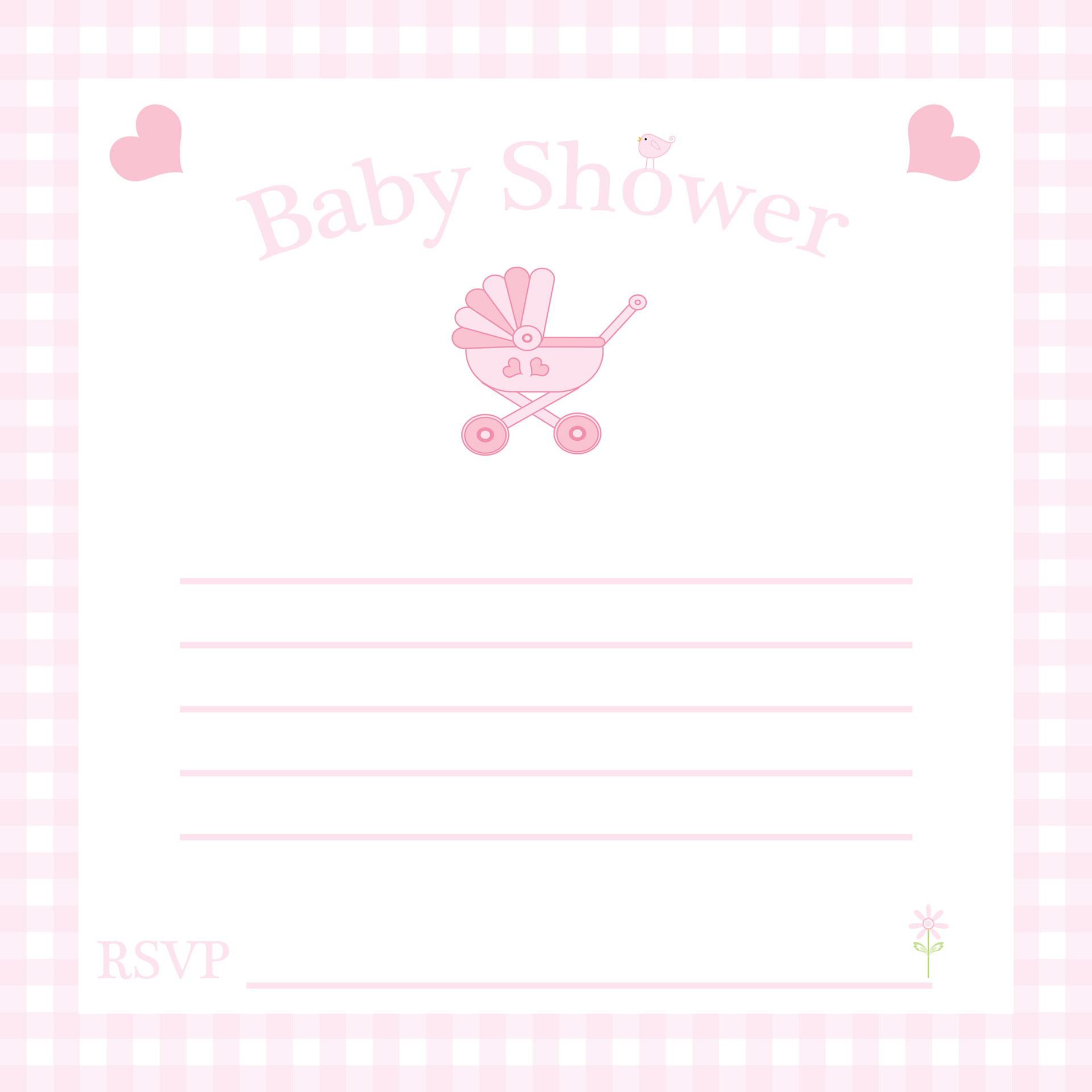 Baby Shower Invitation Free Stock Photo Public Domain Pictures